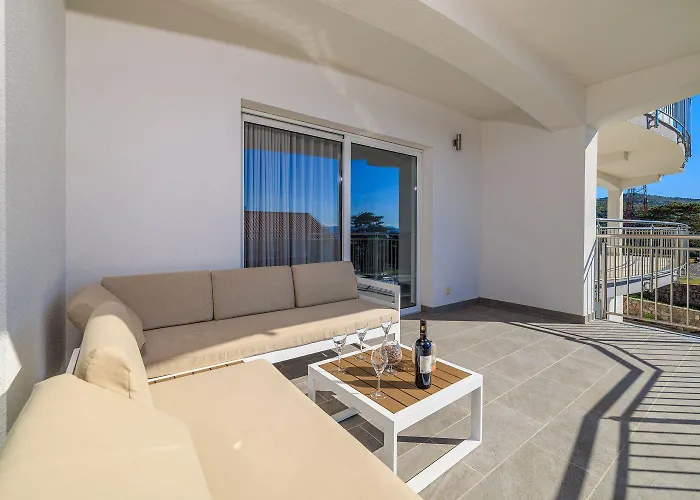 Lägenhet Faszinierendes Mit Grillbereich, Meerblick, Parkplatz, Waschmaschine